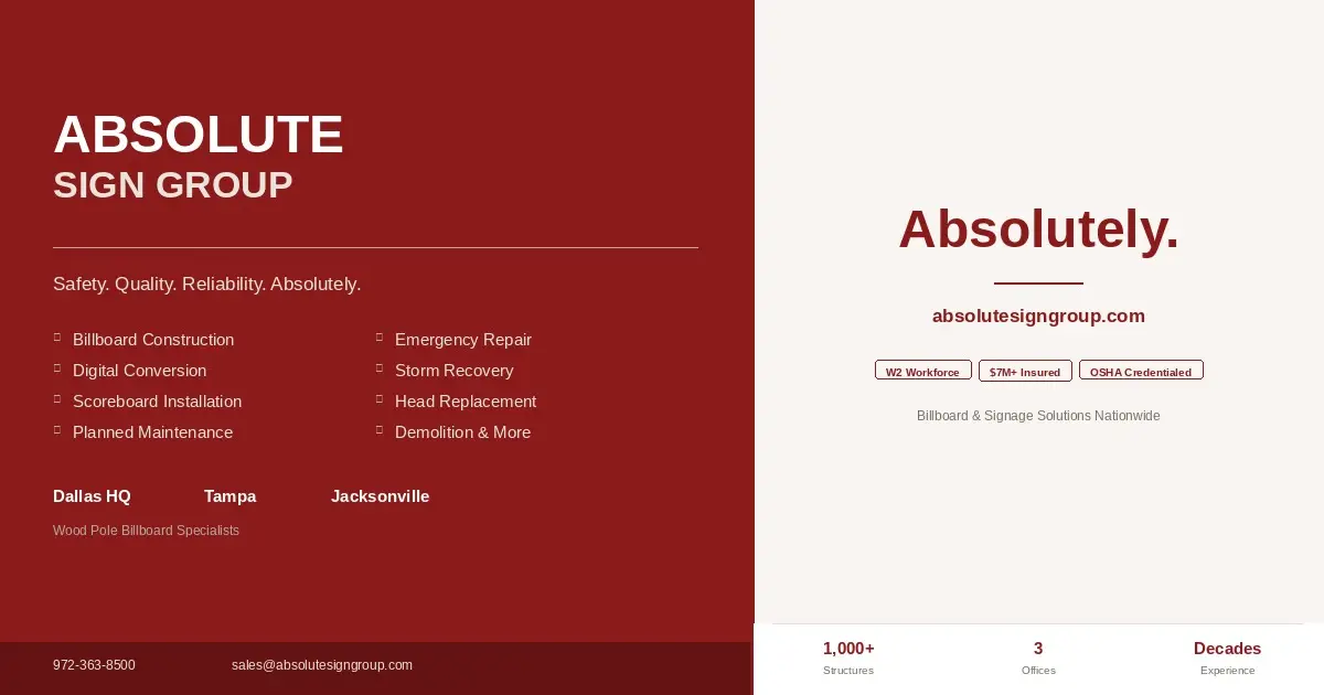 Absolute Sign Group