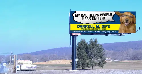 Advert Outdoor work