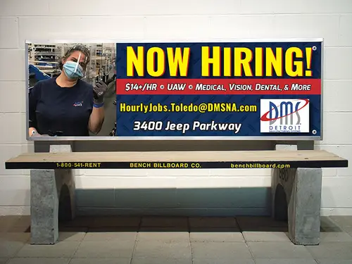 Bench Billboard Company work