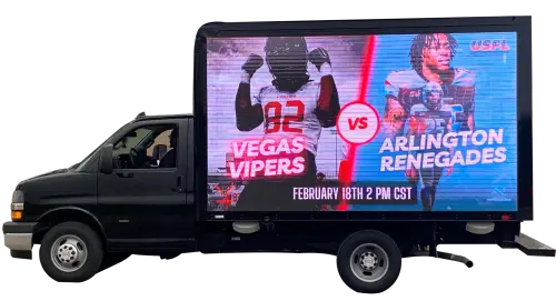 Bulldog Mobile Billboards work