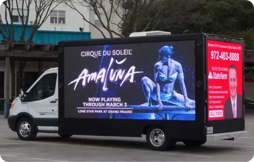 Bulldog Mobile Billboards work