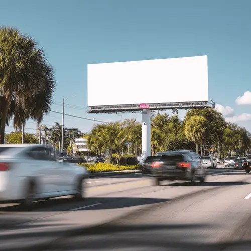Flamingo Billboards work