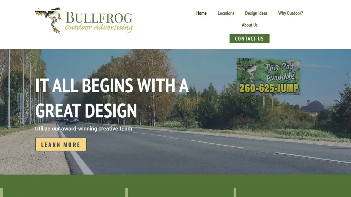 Bullfrog Outdoor Advertising