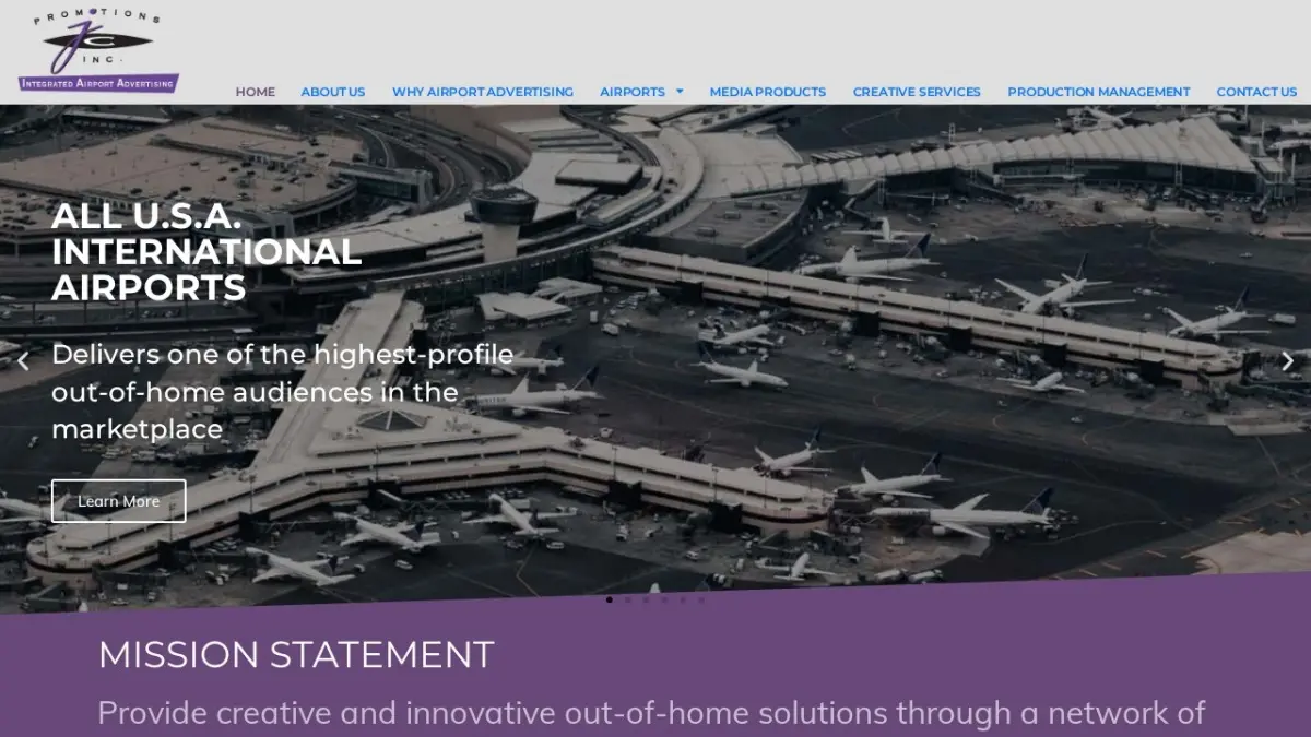 JC Promotions, Inc. Integrated Airport Advertising