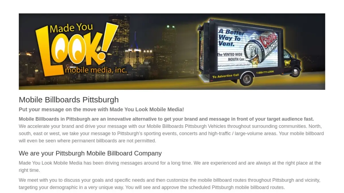 Made You Look Mobile Media, Inc.