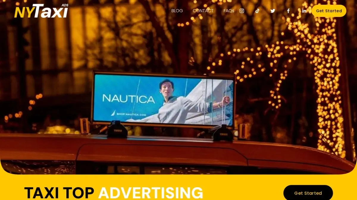 NY Taxi Ads