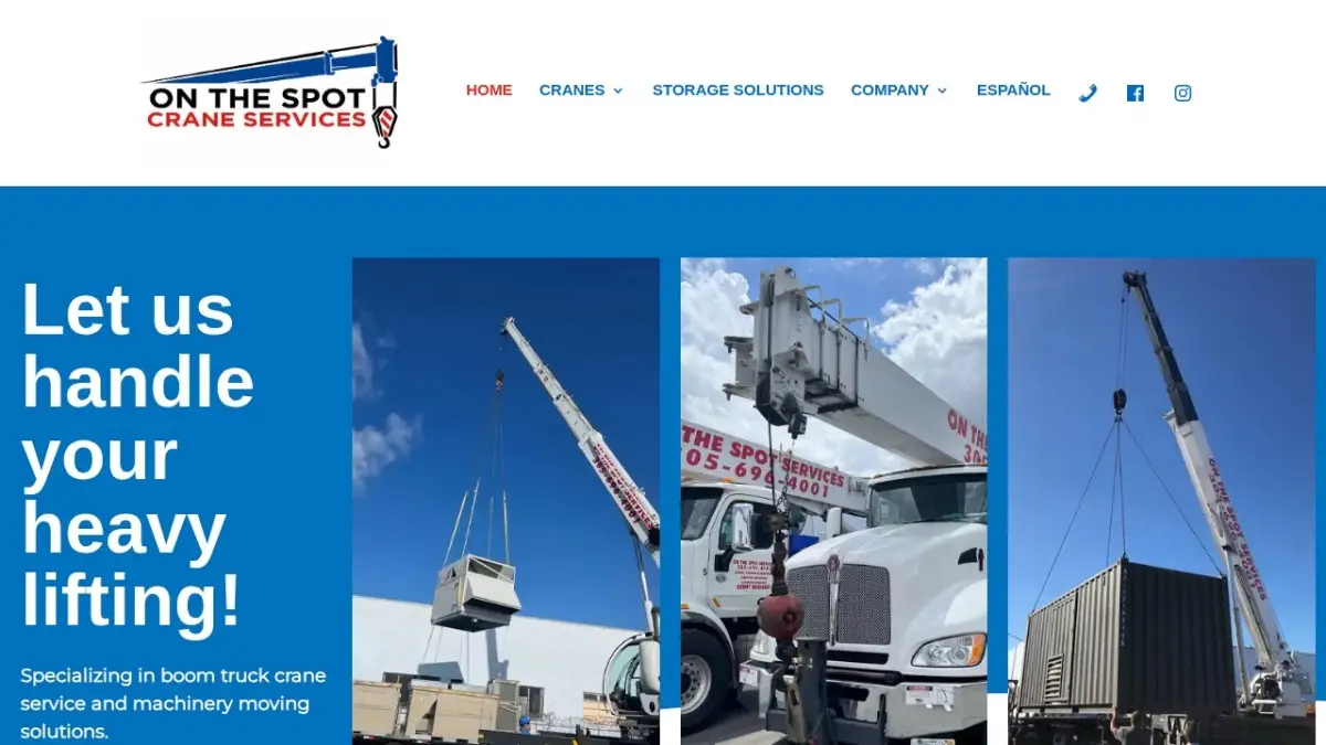 On The Spot Crane Services