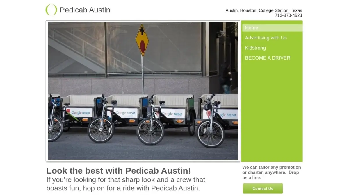 Pedicab Austin