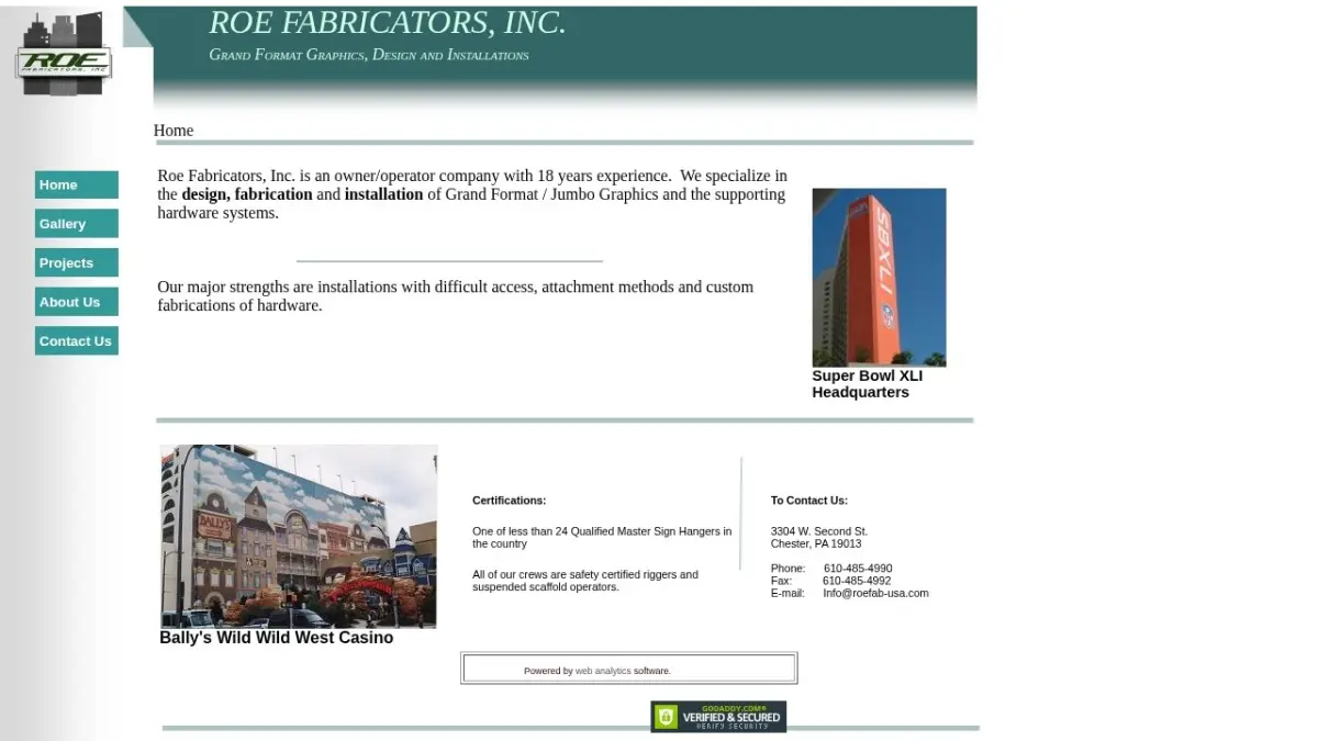 Roe Fabricators