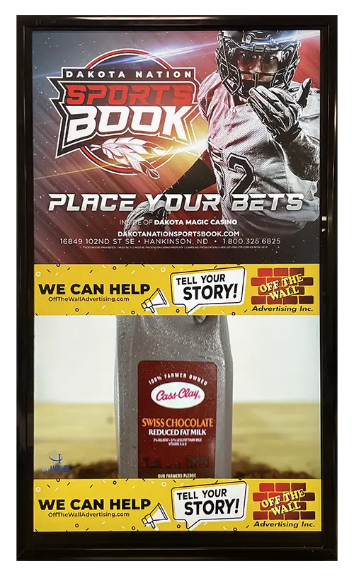 Off The Wall Advertising Inc. work