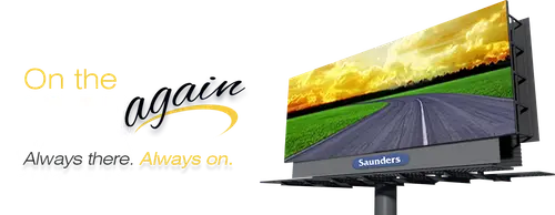 Saunders Outdoor Advertising work