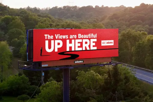 Adams Outdoor Advertising work