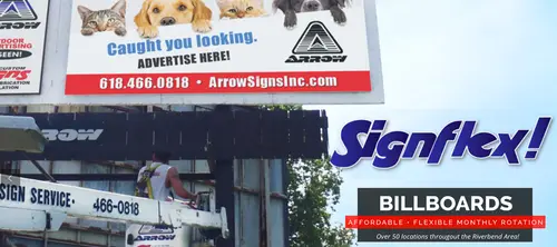 Outfront (Arrow Signs) work